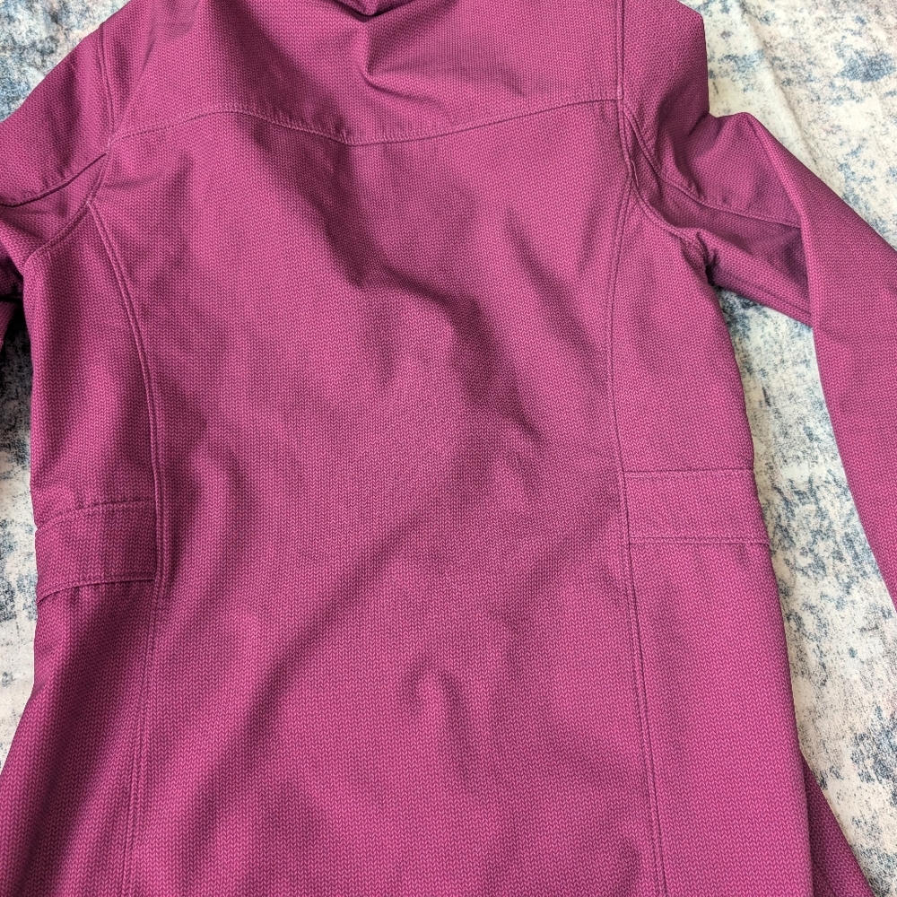 EUC Ladies Champion VentureDry Hooded Fleece Lined Jacket Size Small - Picture 2 of 11